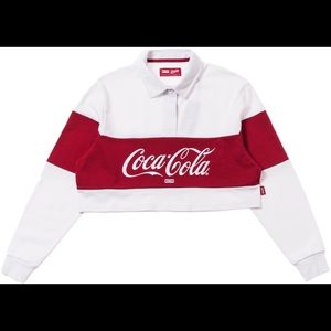 Kith Women’s x Coca Cola Cropped Long Sleeve Shirt